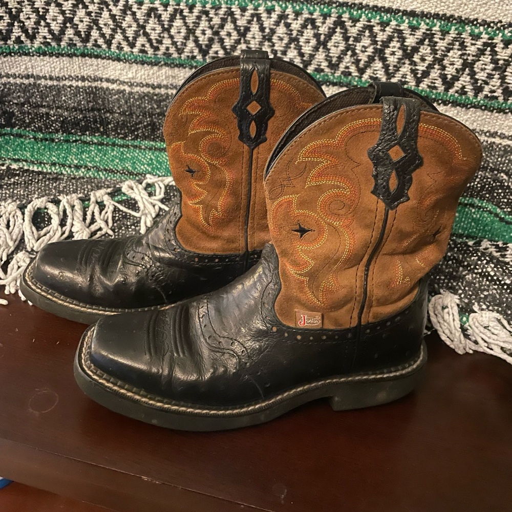 Leather Cowboy boots